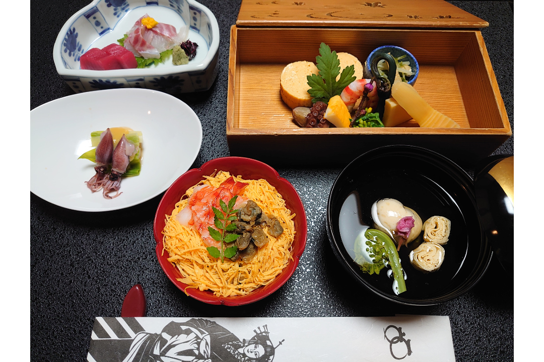 厄除け「 端午の節句 」に食べる“ 皐月の京料理 ”を「 京料理 乙文 」で 味わい、子孫繁栄・家運隆昌を願って清和源氏ゆかり「 六孫王神社 」参拝