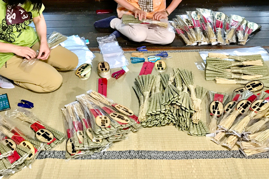 【 らくたび会員 限定 】らくたび京町家 で 郭巨山「 ちまき 」作り体験