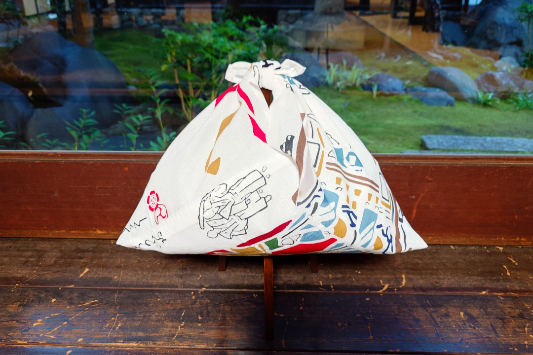 恒例【 和裁教室 】第3弾! 手ぬいでチクチク 祇園祭「 和小物 」作り 祇園祭の手ぬぐいを使って あなただけの「 祇園あずま袋 」を作ります♪