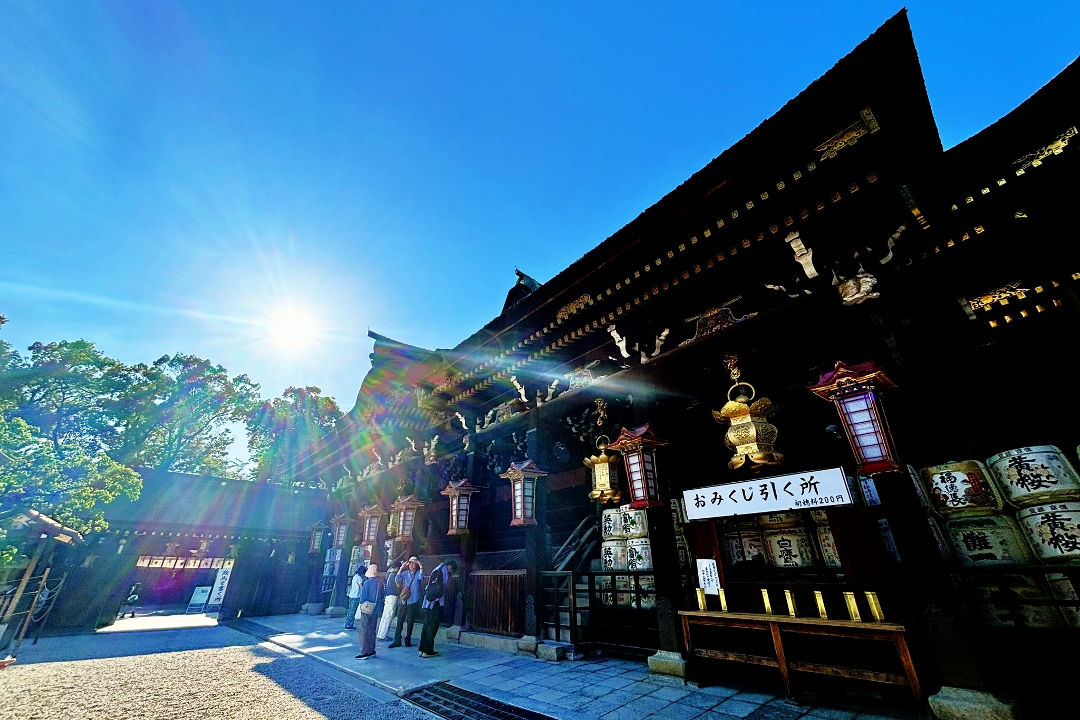 【 京都検定 】試験当日の午前中「 北野天満宮 」昇殿参拝で合格祈願! 「 上御霊神社 」心鎮め祈願 / 参加費5555円で合格( 5を書く )へ
